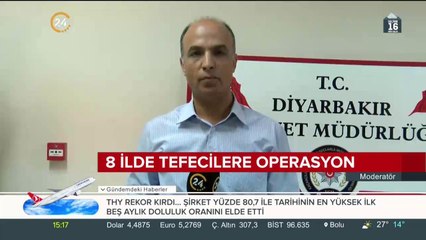 8 ilde tefecilere operasyon