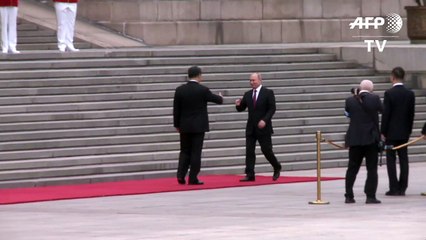 بوتين يبدأ بزيارة دولة الى الصين