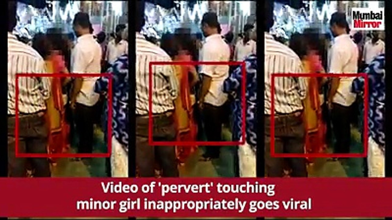 VIRAL VIDEO SHOWS MAN TOUCHING GIRL INAPPROPRIATELY AT CROWDED GROUND