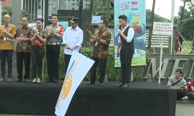 Menhub Lepas Tim MudiKGesit Kompas Gramedia