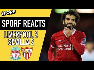 LIVERPOOL THROW AWAY A LEAD! | Liverpool 2-2 Sevilla | SPORF