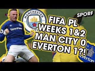 MAN CITY 0 - 1 EVERTON?! FIFA PREMIER LEAGUE WEEK 2 | SPORF