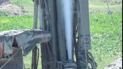Muş'ta Sondaj Kuyusundan Gaz Çıktı