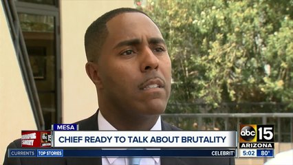 Mesa Police Chief holding press conference over use of force concerns