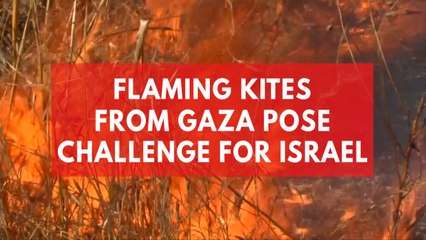 Flaming Kites From Gaza Pose New Challenge For Israel