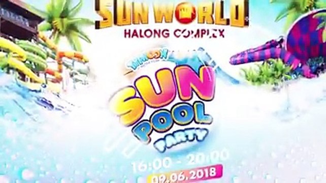 Mùa hè sôi động tại Typhoon Water Park với chương trình Đại Tiệc Lốc Xoáy SUN POOL PARTY với sự tham dự của:✔ Nam ca sỹ Noo Phước Thịnh !!!!✔ Nữ DJ vô cù