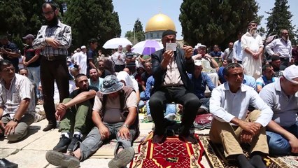 Mescid-i Aksa’da ramazan ayının son cuması - KUDÜS