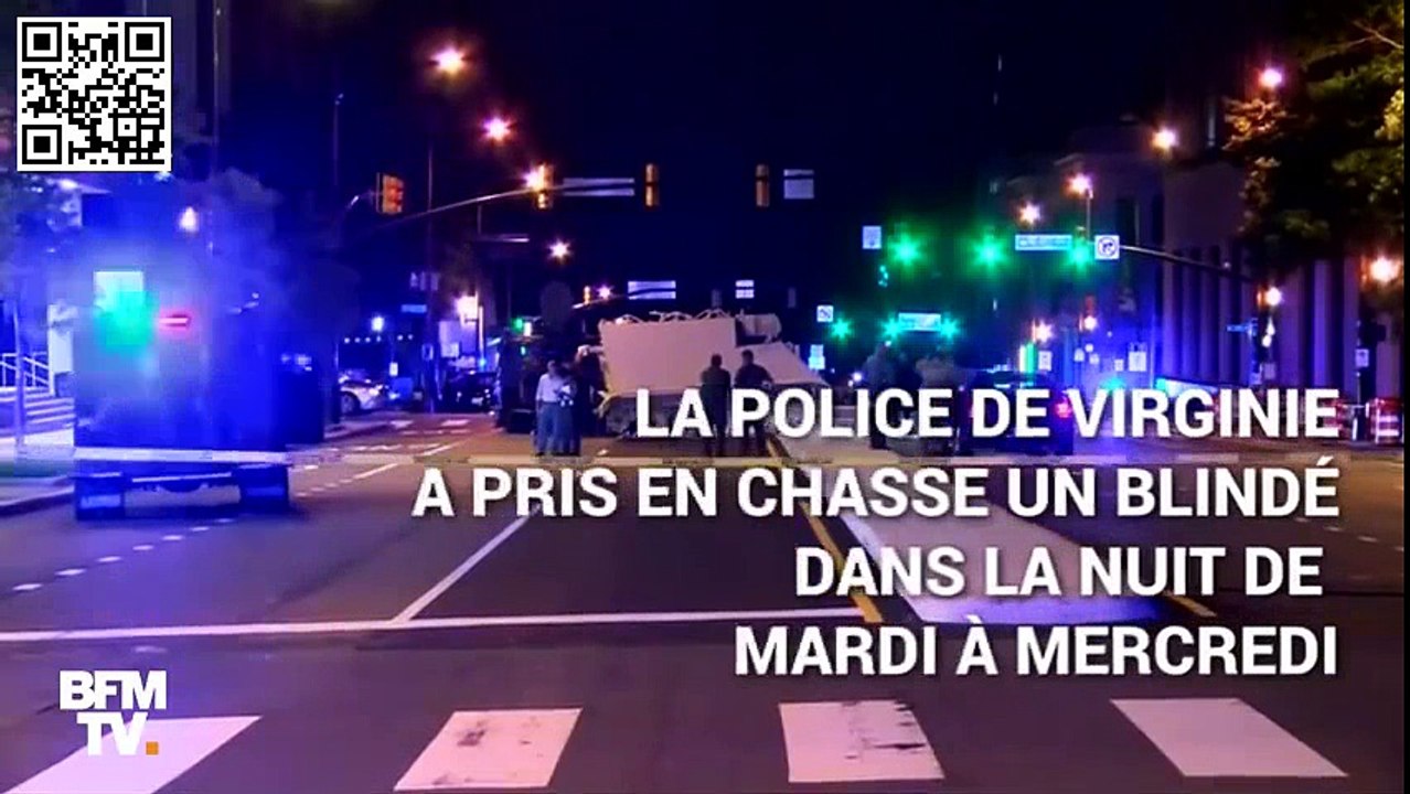 Ce mec vole un véhicule blindé et se fait prendre en chasse par la police impuissante