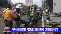 PNP going after people behind fake crime reports