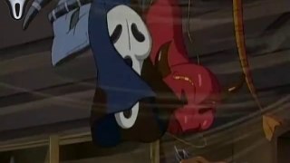 Ghostface in Martin Mystery - Scream Reference