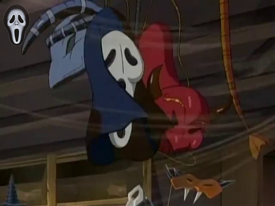 Ghostface in Martin Mystery - Scream Reference