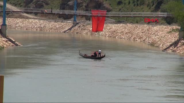 Tunceli Munzur Çayı, Gondol'larla Venedik Gibi Oldu - 1