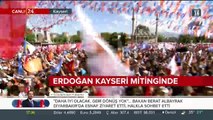 Siz bizi hiç yalnız bırakmadınız. Bir kez daha Kayseri'nin desteğine