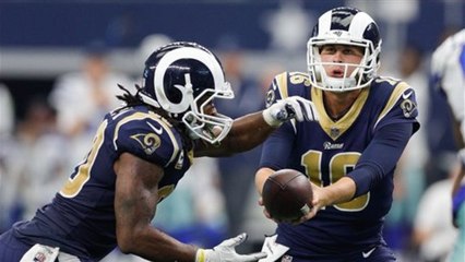 Which team has the best young QB-RB-WR trio?