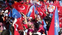 Başbakan Yıldırım: 'Türkiye'de gençleri dağa kaçırma, esnaftan haraç toplama, zorla kepenk kapatma dönemi artık bitmiştir' - MUŞ