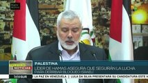 Hamas asegura que seguirá su lucha hasta derribar el bloqueo israelí