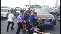 Good samaritans rescue man from underneath car