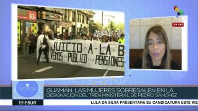 Guamán: Nuevo gob. de España está pensado para contentar a electores