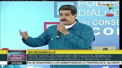 Maduro: Nos vamos de la OEA por decisión propia