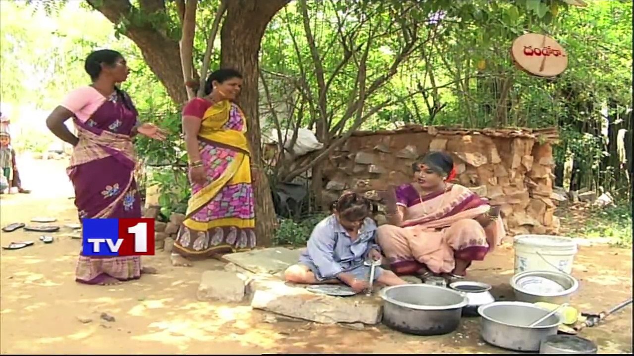 కొమ్రక్క పాలోళ్ల పంచాది || Jabardasth Komaram Dandora || 07-06-2018 - TV1