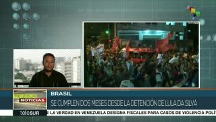 Brasil: se cumplen 2 meses desde la detención de Lula
