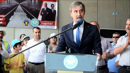 Turgutlu Köprülü Kavşak Projesi'nin ilk etabı açıldı