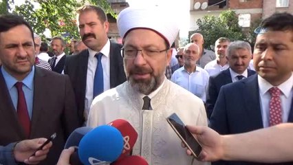 Diyanet İşleri Başkanı Erbaş'tan Avusturya'ya Tepki
