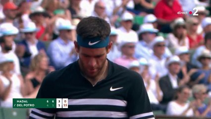 Roland-Garros 2018 : Le coup droit surpuissant de Del Potro !