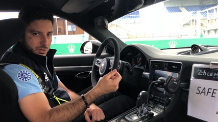 24 Heures. A bord d’une safety car