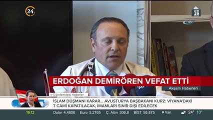 Erdoğan Demirören vefat etti