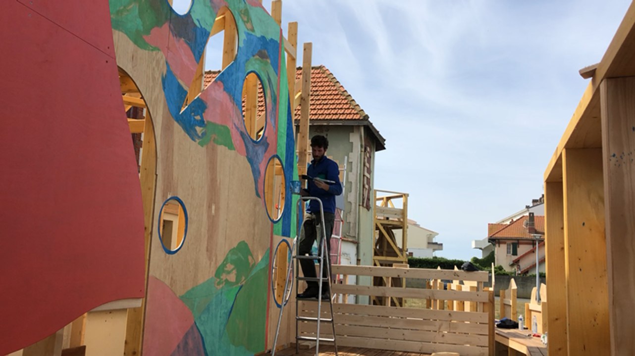 L’art éphémère débarque à Sion-sur-l’Océan