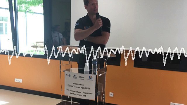 L'astronaute Thomas Pesquet s'est rendu au lycée Jean de la Taille à Pithiviers