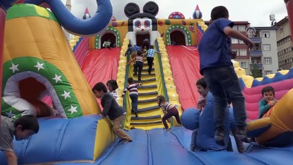 Karne gününde bisiklet mutluluğu - GÜMÜŞHANE