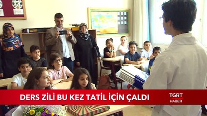 Ders Zili Bu Kez Tatil İçin Çaldı