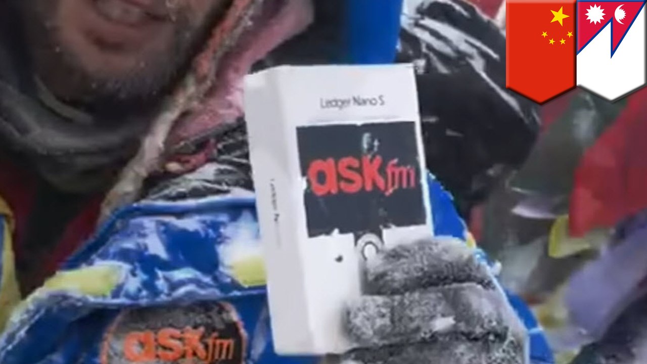 Mt.Everest cryptocurrency PR stunt cost a Sherpa - TomoNews