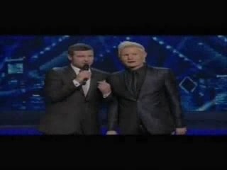 Rhydian says Hello to my RAT PACK X Factor 2007