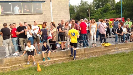 Ambiance à la Fête du Foot à Mesvin