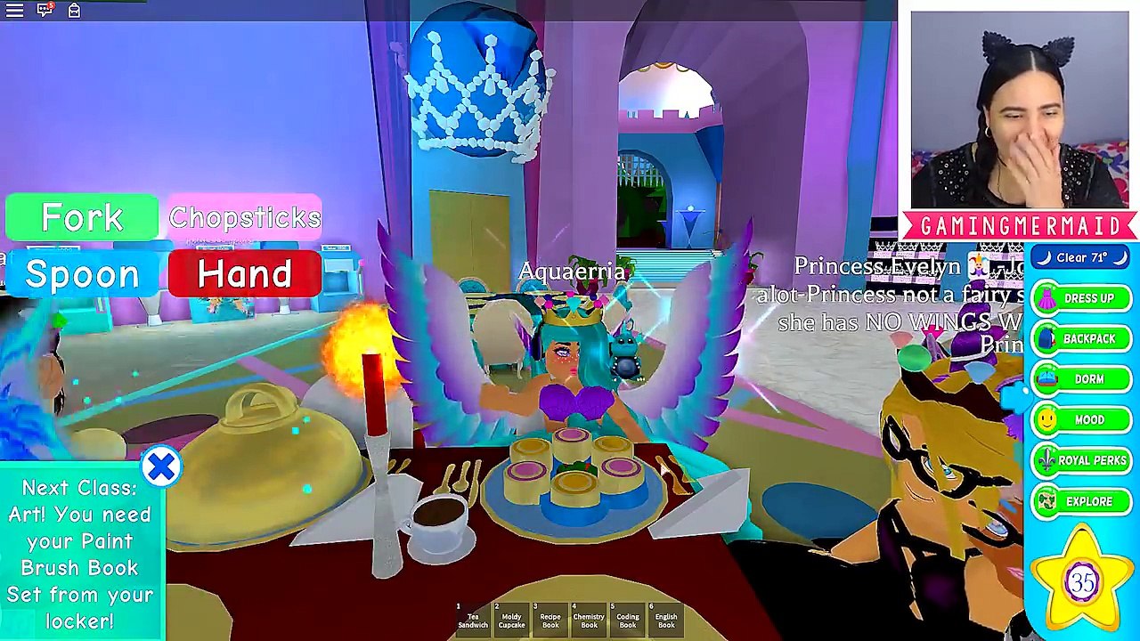 I Found Mermaid Secret Dorms In Royale High New Castle Update Royal High School Roblox Roleplay Dailymotion Video - codes for royal high school roblox