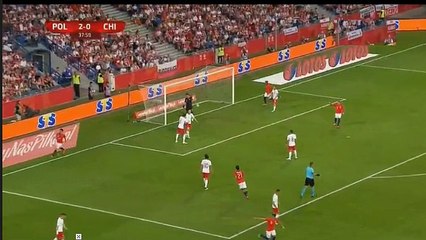 Valdes   Super  Goal   (2:1)  Poland - Chile