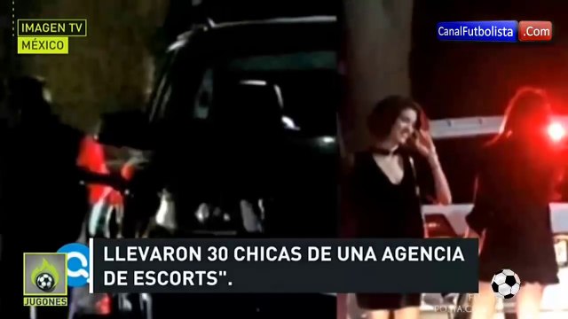 SCANDALE : Les joueurs du Mexique s'amusent avec des filles de joie avant la coupe du Monde