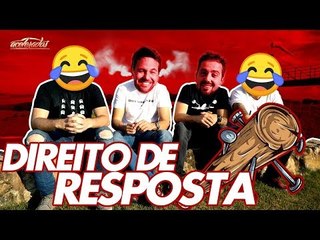 DIREITO DE RESPOSTA! REBATEMOS OS COMENTÁRIOS MALDOSOS (E ENGRAÇADOS) DE VOCÊS - CONTRAESTERÇO #1