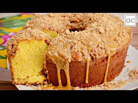 Bolo de fubá com paçoca | Receitas Guia da Cozinha
