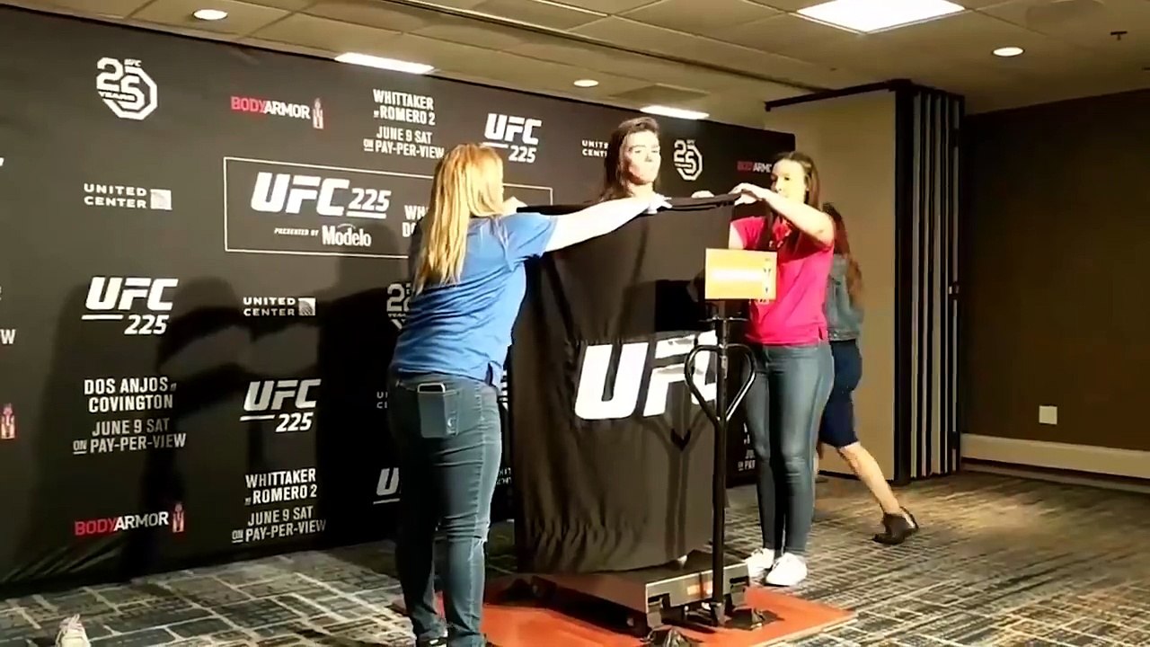 Yoel Romero Misses Weight, UFC 225 Weigh Ins, Robert Whittaker vs. Yoel Romero, Dana White