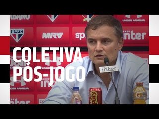 COLETIVA PÓS-JOGO: SPFC 0 X 0 INTERNACIONAL | SPFCTV