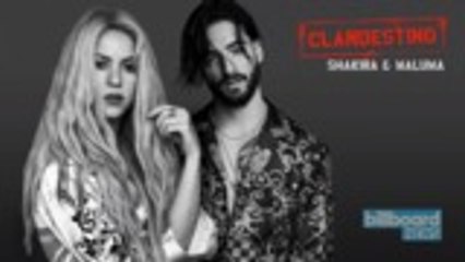 Maluma & Shakira Team Up (Again) for New Song 'Clandestino' | Billboard News