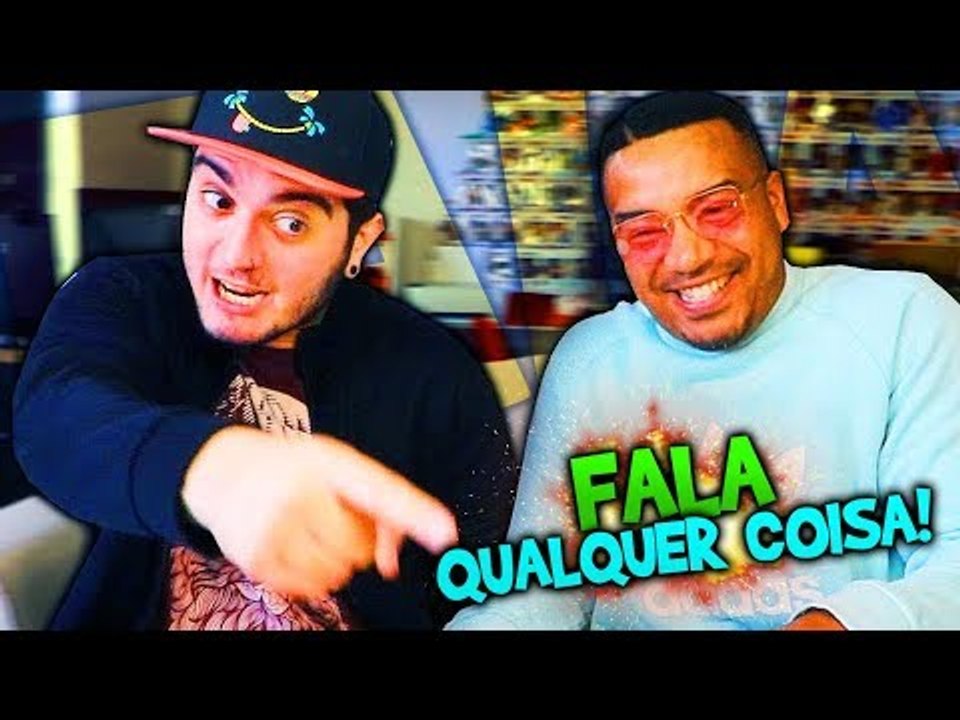 FALA QUALQUER COISA COM VIRGUL !