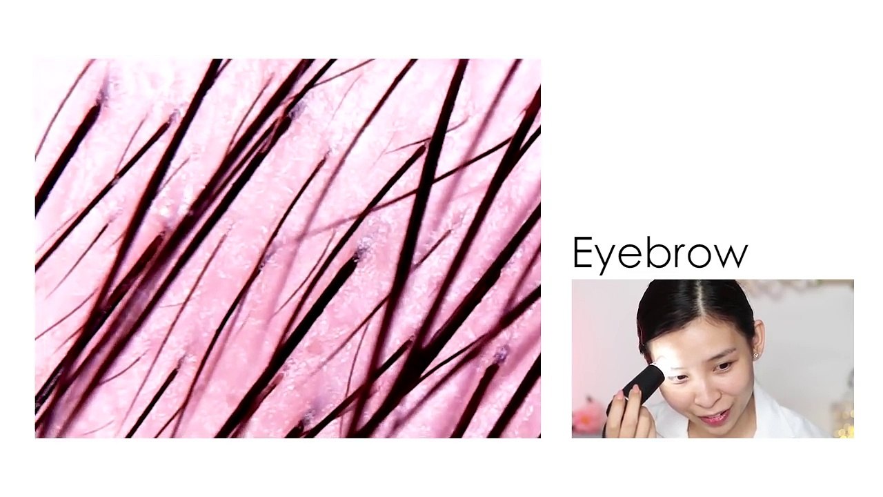 How My Makeup Looks Under a Microscope (1)
