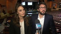 Sara Bareilles & Josh Groban Talk Tag Teaming Tony Awards