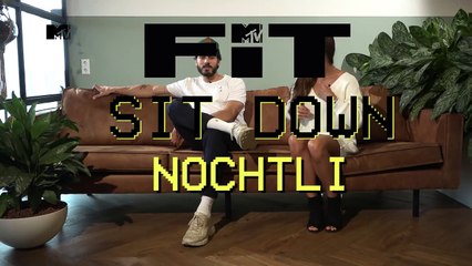 NOCHTLI over ongewenste snaps van PROFVOETBALLERS, haar TV-droom en nieuwe app | MTV Fit Sit Down
