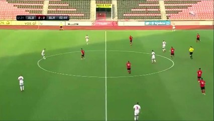 0-1 Goal International  Friendly U21 - 08.06.2018 Albania U21 0-1 Belarus U21